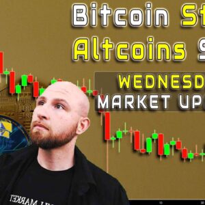 Bitcoin Stalls While Altcoins Soar - Is This A Fakeout? 🔴Live Cryptocurrency Trading📈