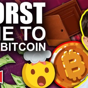 WHALES Buying the Bitcoin DIP! (Worst Time To Sell Your Bitcoin & Ethereum)