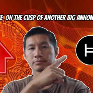 Hbar may be on the Cusp of another big announcement ...