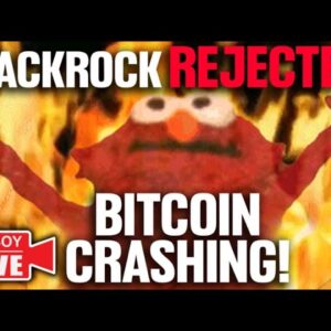 Bitcoin ETF Dumpster FIRE! (Crypto Market Hits THIS CRITICAL Level)