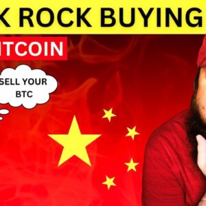 BLACK ROCK BUYING YOUR BITCOINS STOP SELLING | BEST ALTCOIN TO BUY NOW.