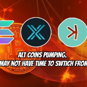 Alt Coins PUMPING. Why you may not HAVE TIME TO SWITCH FROM BITCOIN LATER