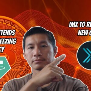 Tether EXPANDING its WALLET FREEZING OPERATION. IMX about to release some KILLER GAMES