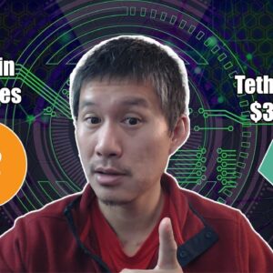 Bitcoin Retraces. Tether prints $3 billion more