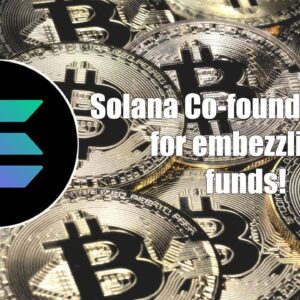 Solana Co-Founder Sued for Embezzling Funds!!