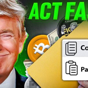 Copy TRUMP Crypto Portfolio (PLUS HIS NEXT POTENTIAL BUY)