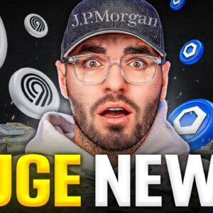 INSANE NEWS: J.P. Morgan Using Chainlink & Ondo (BAD FOR XRP)