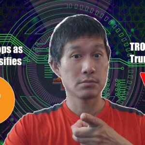 Bitcoin Drops as War Intensifies. TRON IPOs with Trump support