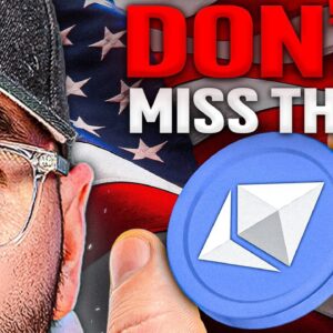 Last Chance Before Trump Pumps Crypto (ETH Price Prediction)