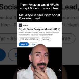 Amazon Buying Bitcoin?