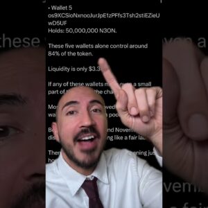 N3ON MEMECOIN WARNING!!