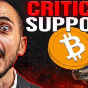 Terrifying Bitcoin CRASH (Must HOLD These Support Levels)